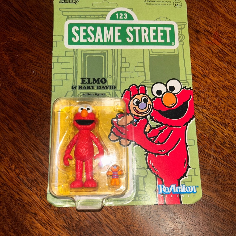 Sesame Street Elmo Figure